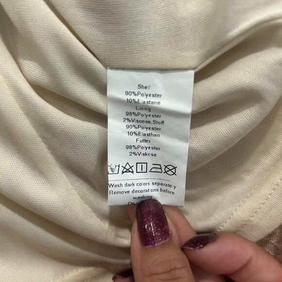 KATE KASIN Women's Long Sleeve Sequin Blouse - Picture 6 of 6